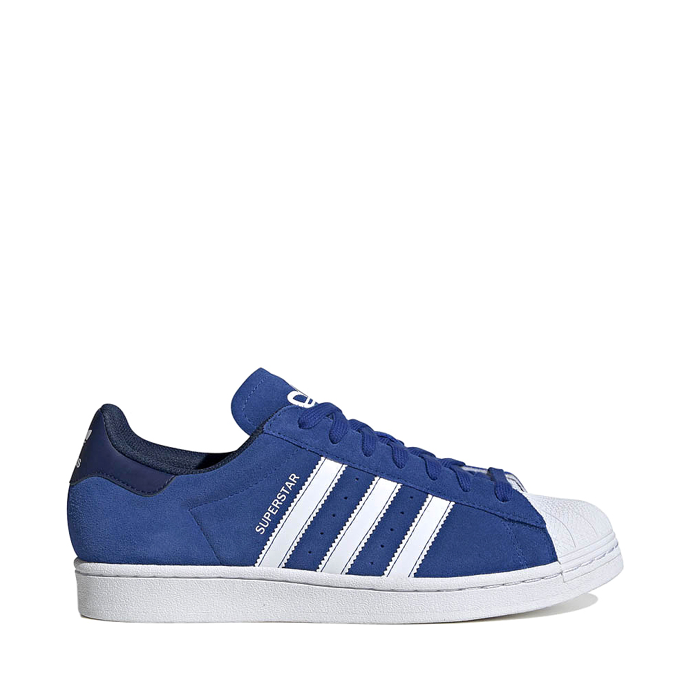 Mens adidas Superstar Athletic Shoe - Royal Blue / White