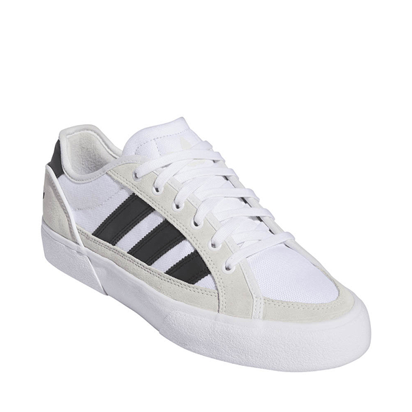adidas Court TNS Premier Skate Shoe - Crystal White / Black / White ...