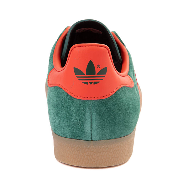 alternate view adidas Gazelle Athletic Shoe - Collegiate Green / Preloved Red / GumALT4