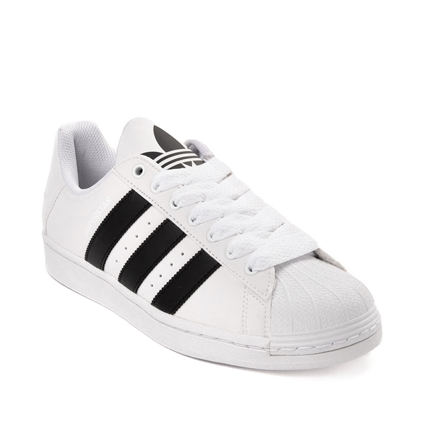 Mens adidas Superstar 3M Reflective Athletic Shoe - White / Core Black ...