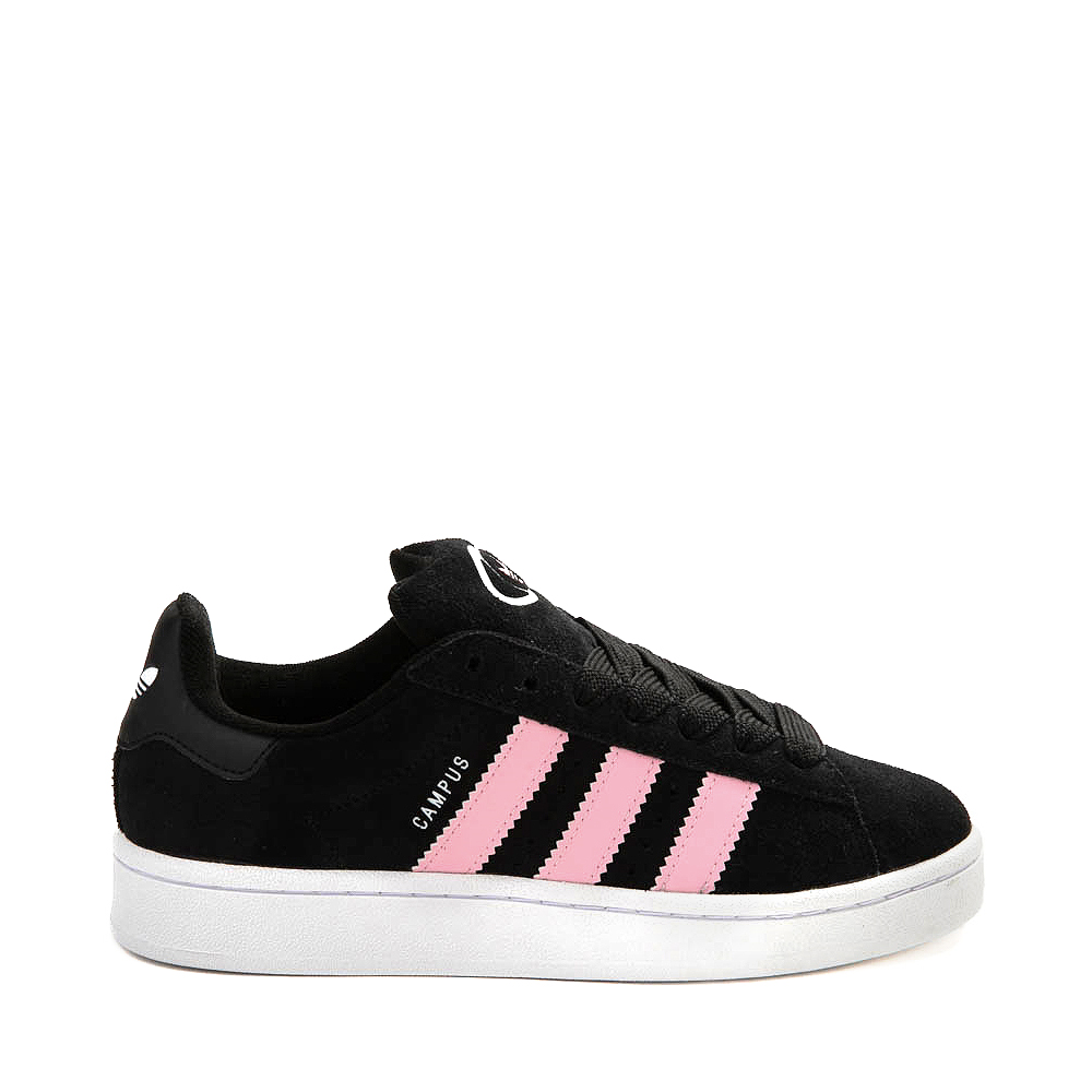 Womens adidas Campus '00s Athletic Shoe - Black / White / Pink