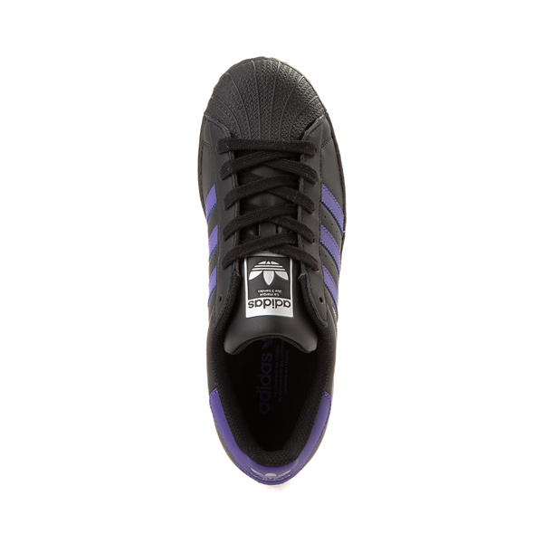alternate view Womens adidas Superstar Athletic Shoe - Core Black / Energy Ink / Silver MetallicALT2