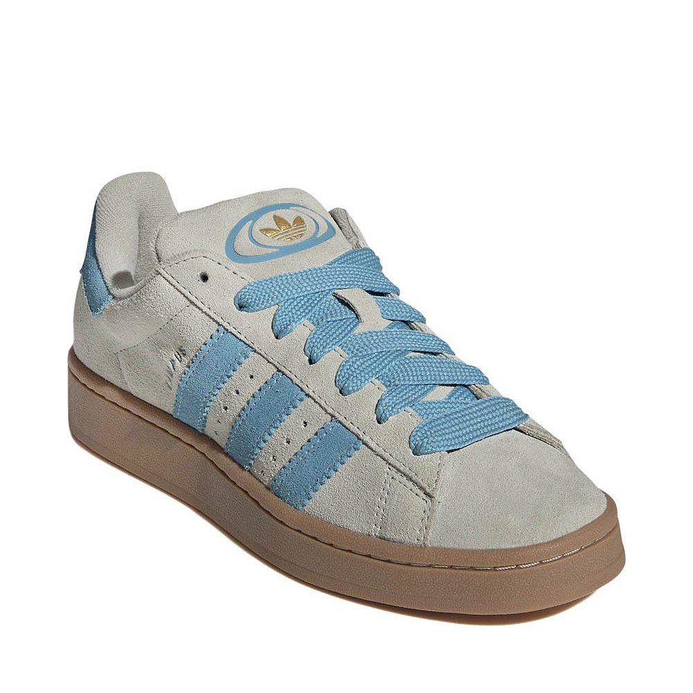 Womens adidas Campus '00s Athletic Shoe - Putty Grey / Preloved Blue ...