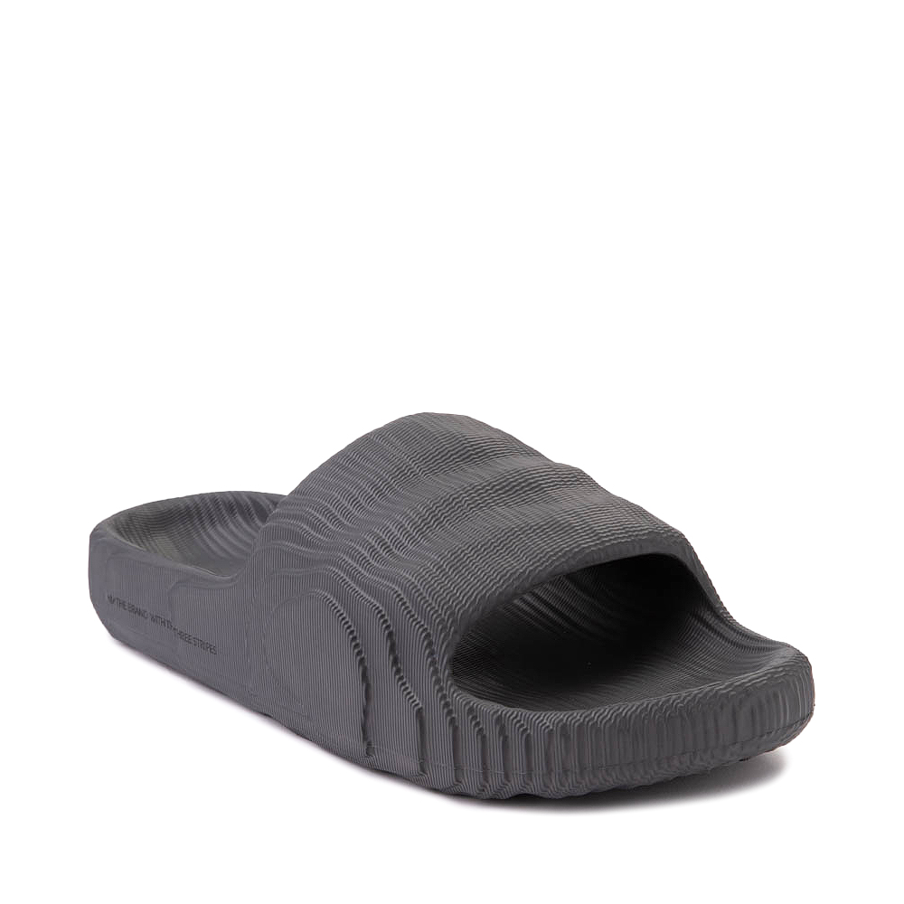 adidas Adilette 22 Slide Sandal - Dark Grey | Journeys
