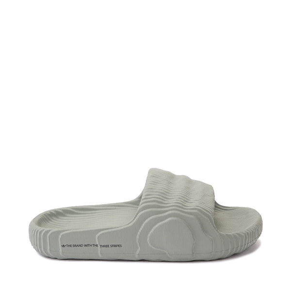 adidas Adilette 22 Slide Sandal - Silver Green | Journeys