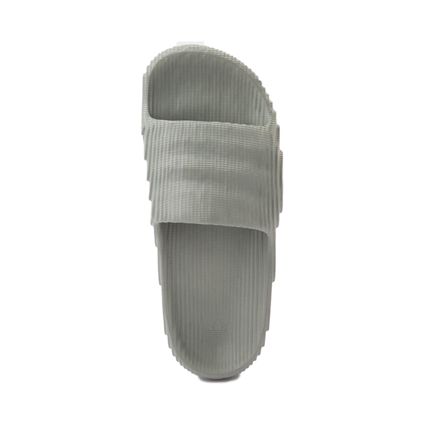 alternate view adidas Adilette 22 Slide Sandal - Silver GreenALT2