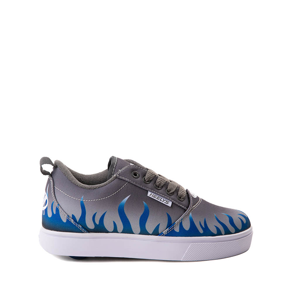Heelys Pro 20 Prints Skate Shoe - Little Kid / Big Gray Blue Flame