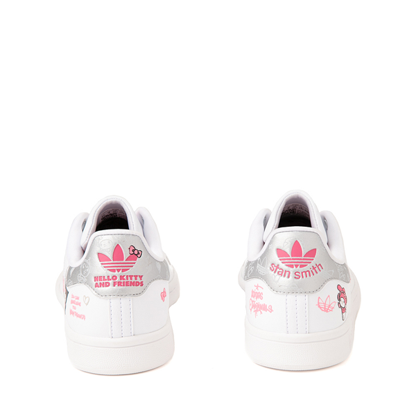 alternate view adidas Originals x Hello Kitty® Stan Smith Athletic Shoe - Big Kid - WhiteALT4