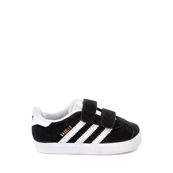 adidas Gazelle Athletic Shoe - Baby / Toddler - Core Black / Cloud White