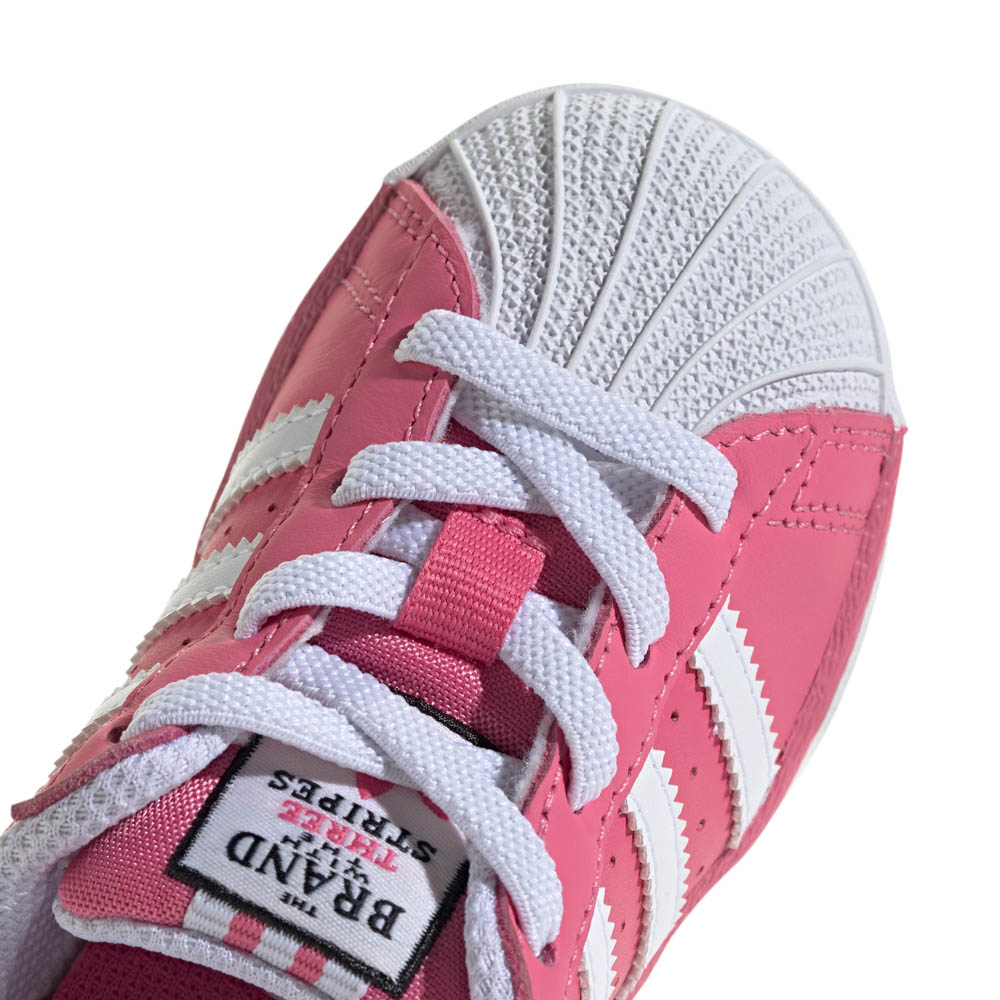 Adidas superstar 2025 baby pink stripes