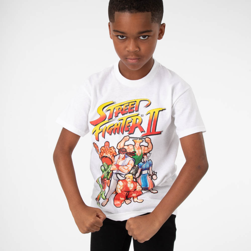 Street Fighter&trade; II Tee - Little Kid / Big Kid - White