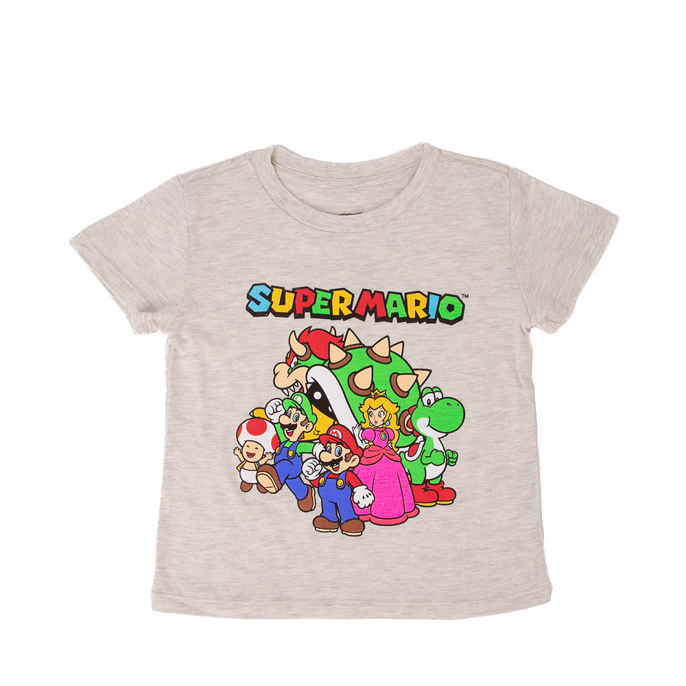 Super Mario Tee - Toddler - Heather Oatmeal