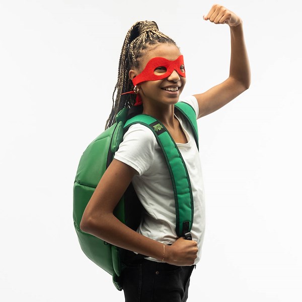 alternate view Teenage Mutant Ninja Turtles Shell Backpack - GreenALT1BKIDZ