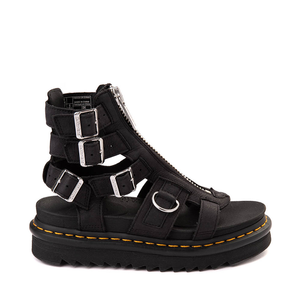 Womens Dr. Martens Olson Gladiator Sandal - Charcoal Grey