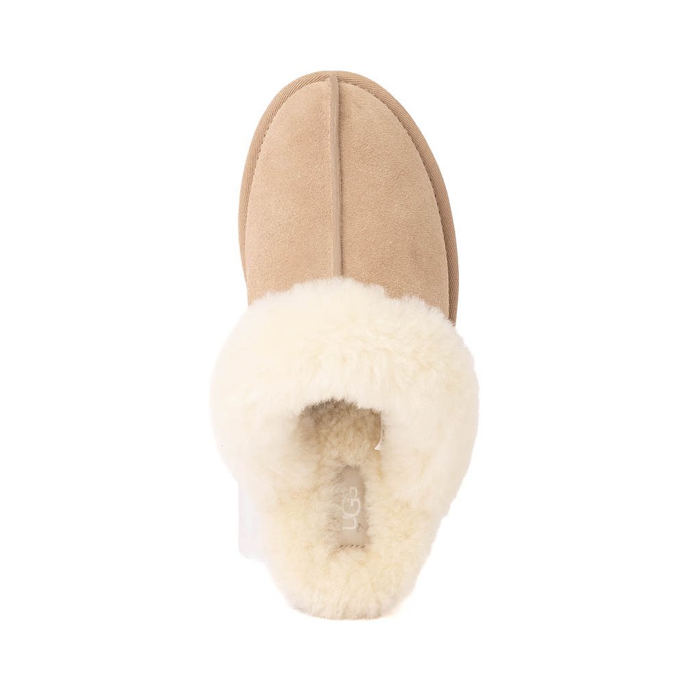 【新品⑭】UGG Scuffette II US6 JP23 CHE UGG Women's Scuffette II Suede Slipper with Sheepskin Lining