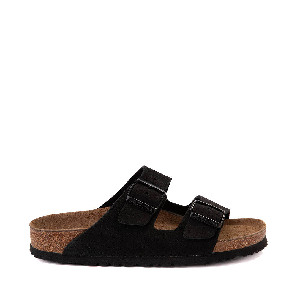 Mens Birkenstock Arizona Soft Footbed Sandal - Black