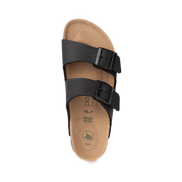 alternate view Womens Papillio by Birkenstock® Arizona Flex Platform Slide Sandal - BlackALT2