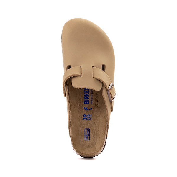 alternate view Womens Birkenstock Boston Soft Footbed Clog - TobaccoALT2