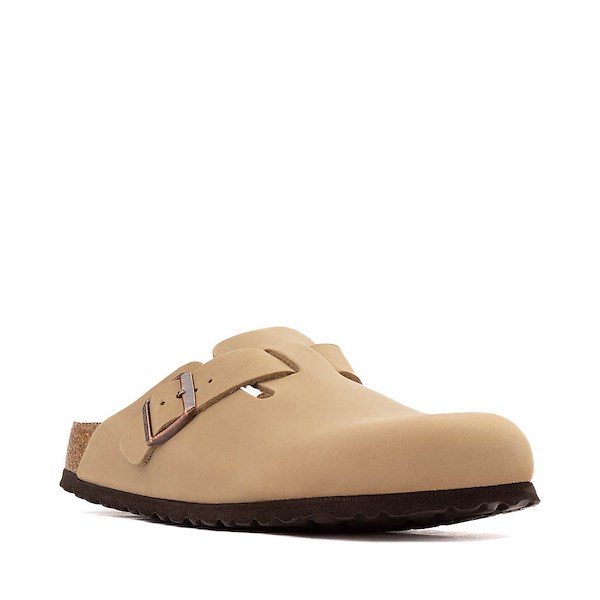 alternate view Womens Birkenstock Boston Soft Footbed Clog - TobaccoALT5