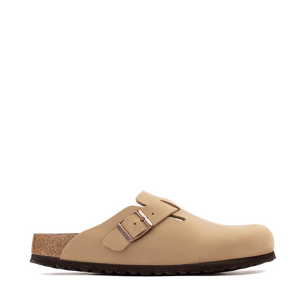 Womens Birkenstock Boston Soft Footbed Clog - Tobacco
