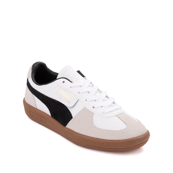 PUMA Palermo Athletic Shoe - Big Kid - PUMA White / Vapor Gray / Gum ...