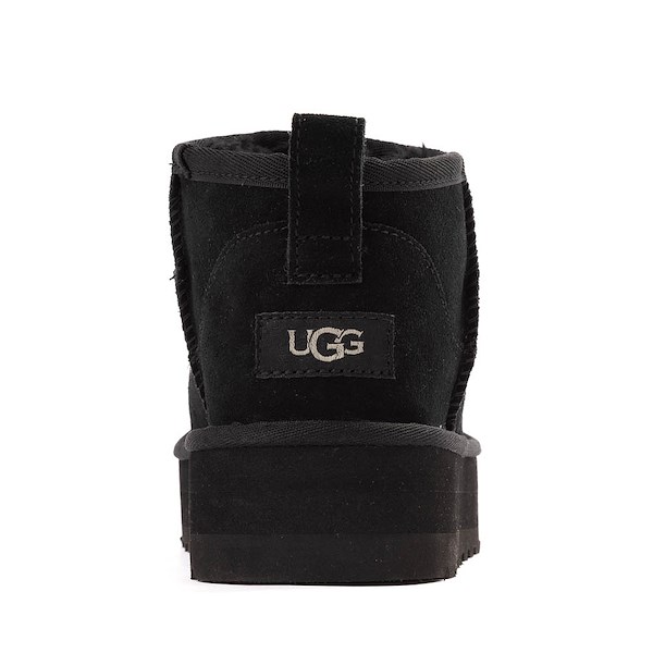 alternate view UGG® Classic Ultra Mini Platform Boot - Little Kid / Big Kid - BlackALT4