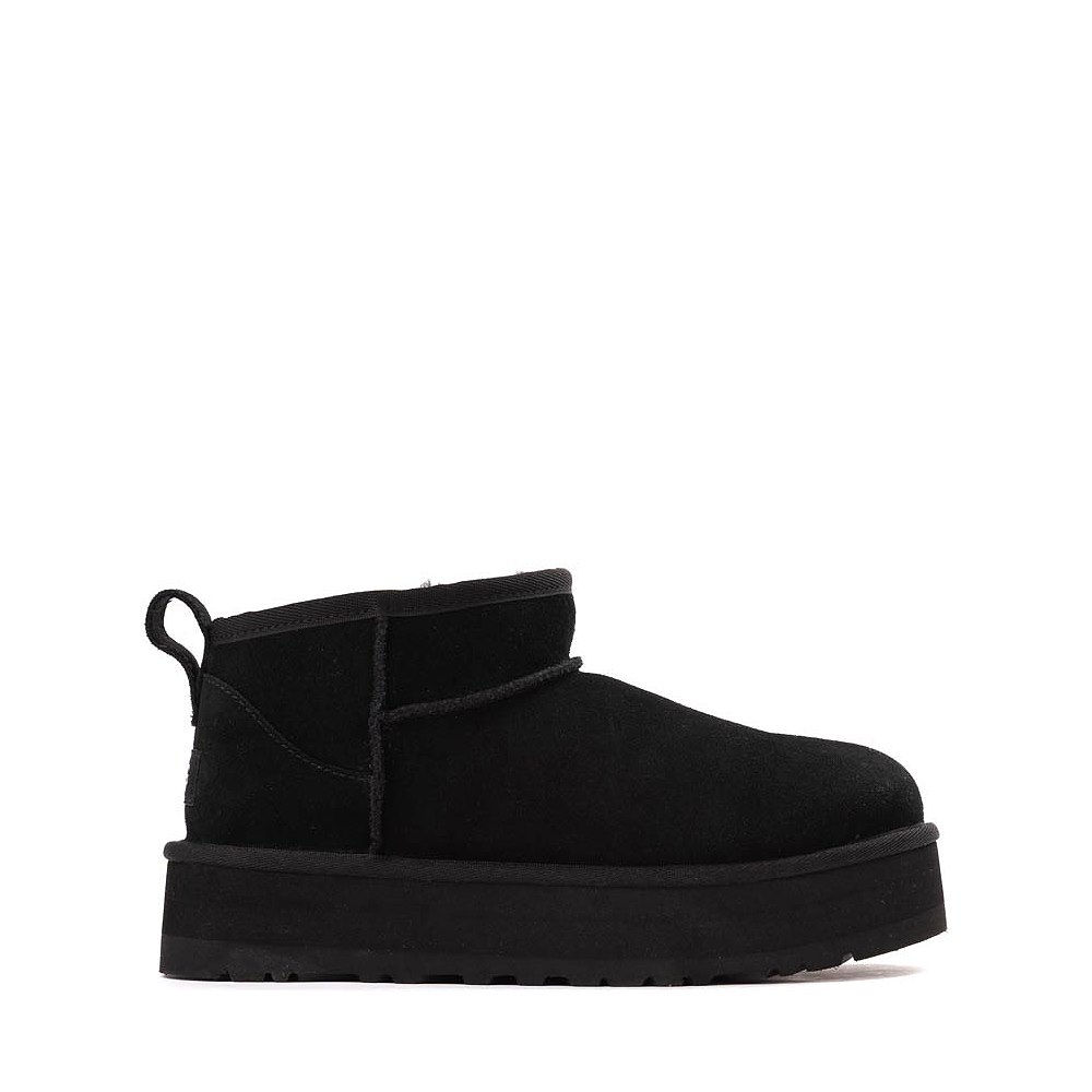 UGG&reg; Classic Ultra Mini Platform Boot - Little Kid / Big Kid - Black