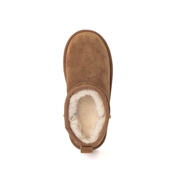 alternate view UGG® Classic Ultra Mini Platform Boot - Little Kid / Big Kid - ChestnutALT2