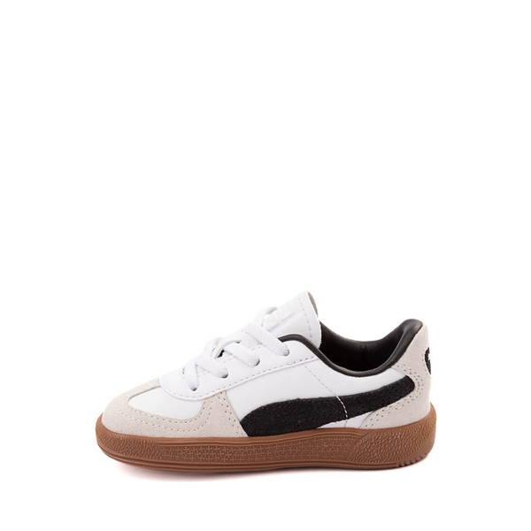 PUMA Palermo Athletic Shoe - Baby / Toddler - White / Vapor Gray / Gum