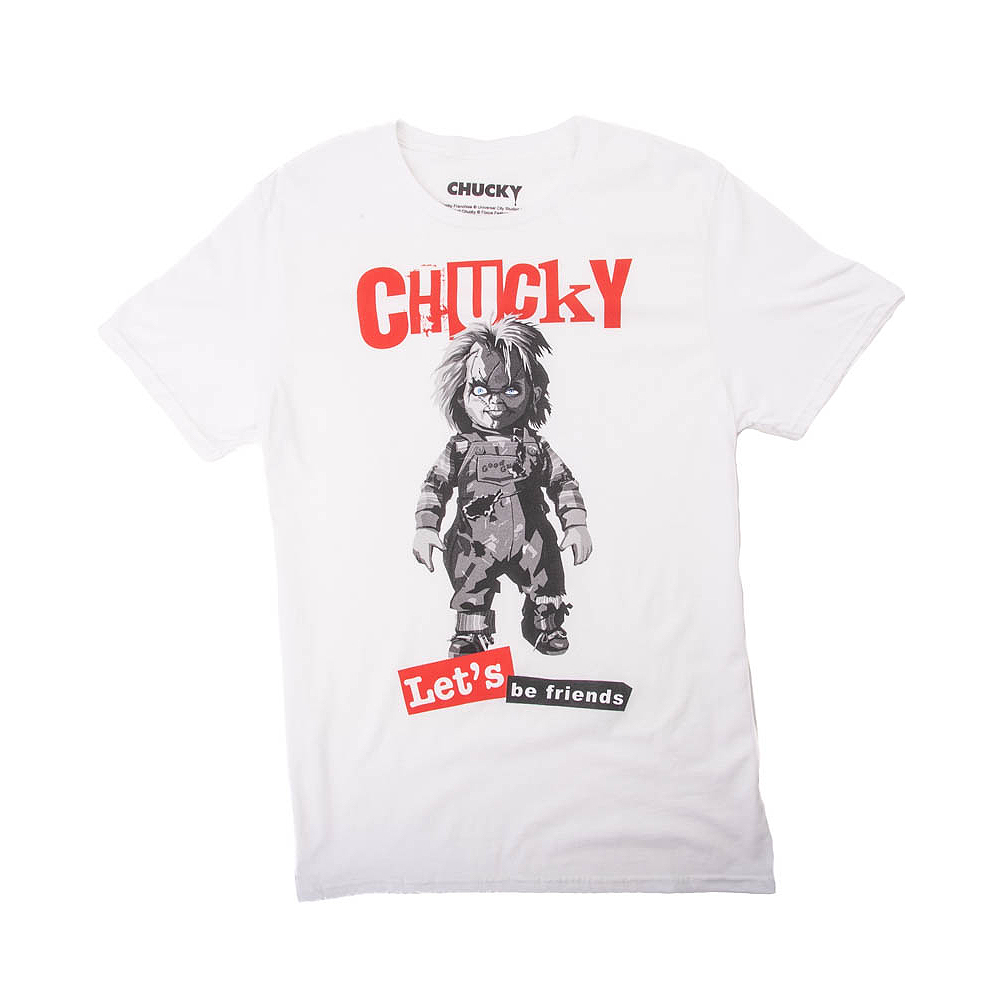 Chucky Let's Be Friends Tee - White