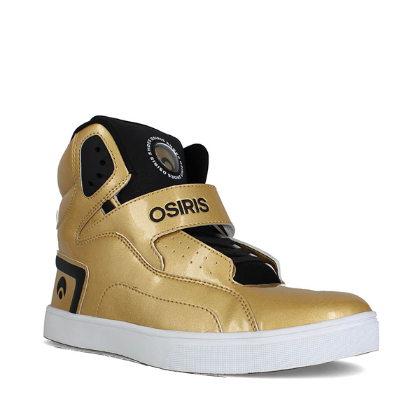 alternate view Mens Osiris Rize Ultra Skate Shoe - Gold / BlackALT5