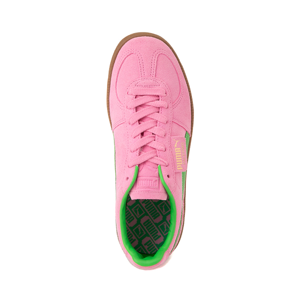 Womens PUMA Palermo Athletic Shoe - Pink Delight / Green / Gum