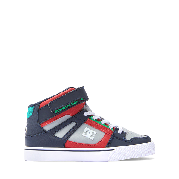 DC Shoes Pure High Top Kids Skate GS100093 | Black/Pink | Size 4 M