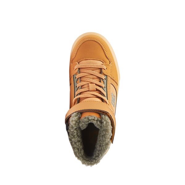 alternate view DC Pure Hi Winterized EV Skate Shoe - Little Kid / Big Kid - WheatALT2