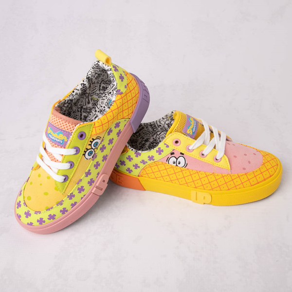 Ground Up Spongebob Squarepants&trade Low Sneaker - Little Kid / Big Kid - Yellow