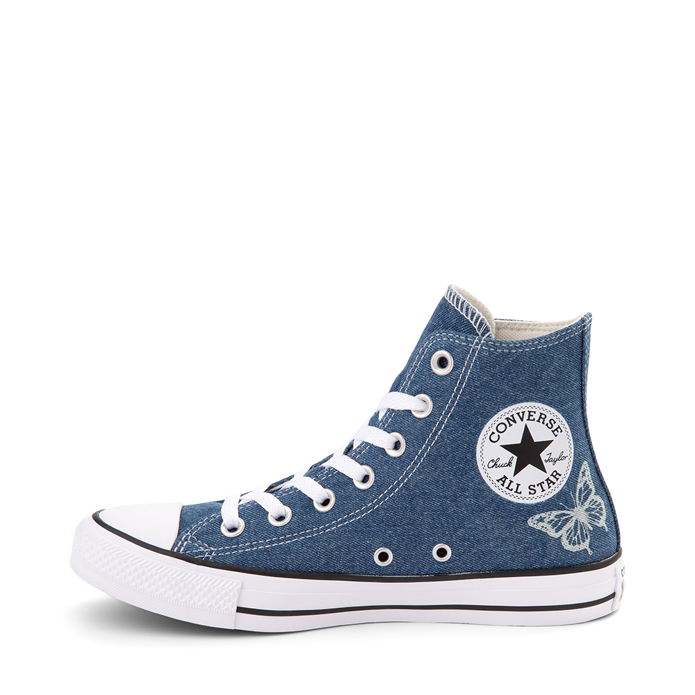 Converse Chuck Taylor All Star Hi Sneaker - Denim / Butterfly | Journeys