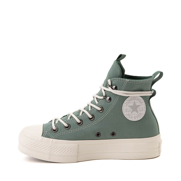 Womens Converse Chuck Taylor All Star Hi Lift Play On Utility Sneaker - Herby / Egret Admiral Elm