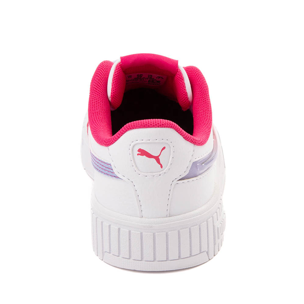 PUMA Carina 2.0 Athletic Shoe - Little Kid / Big Kid - White / Pink ...