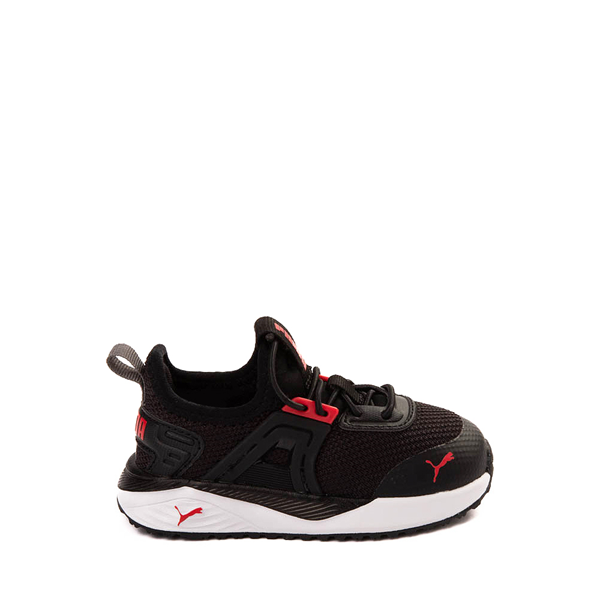 PUMA Pacer 23 Athletic Shoe - Baby / Toddler - Black / Red