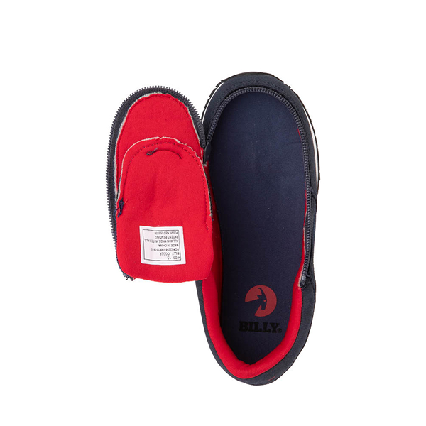 alternate view BILLY Jogger Sneaker - Little Kid / Big Kid - Navy / RedALT2B