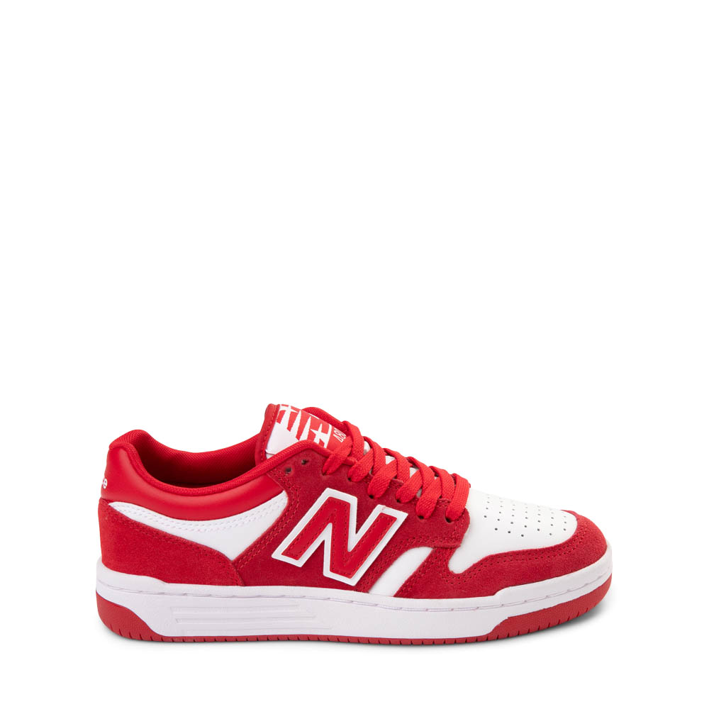 New Balance 480 Athletic Shoe - Little Kid - Team Red / White