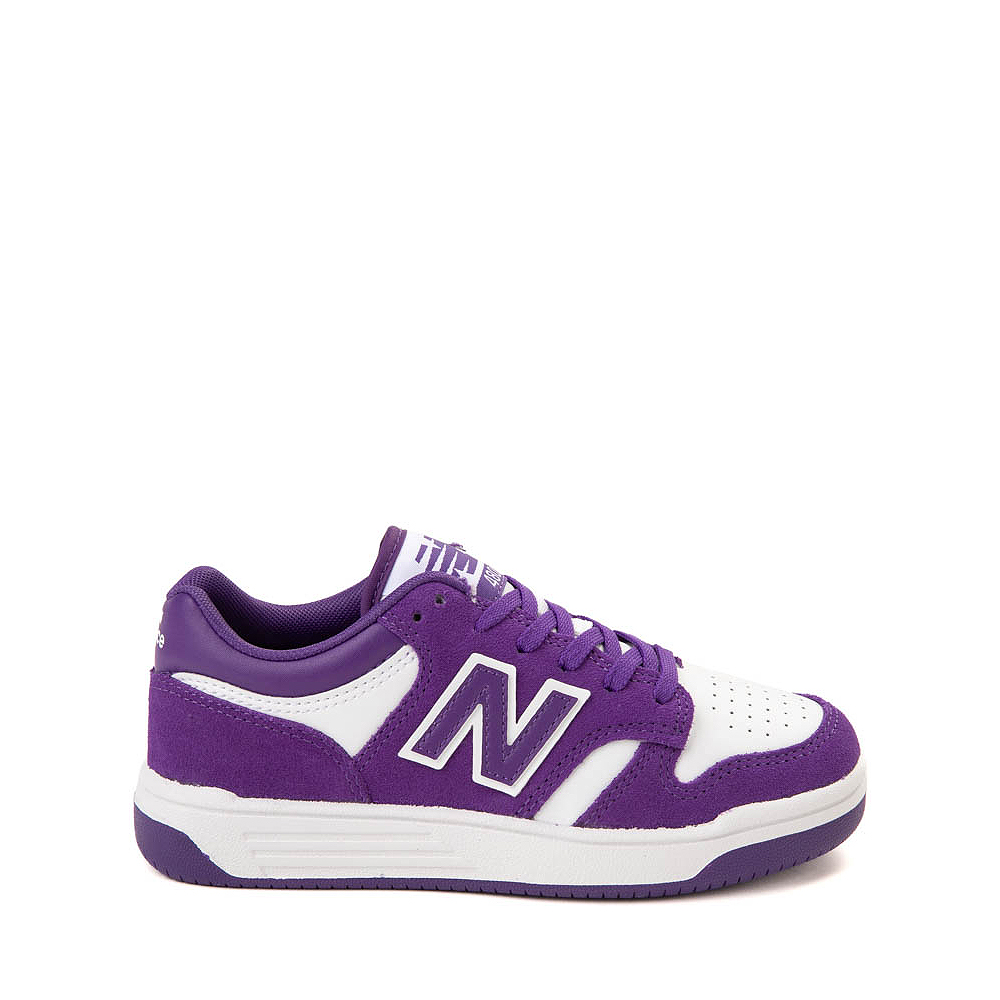 New Balance 480 Athletic Shoe - Little Kid - Purple / White