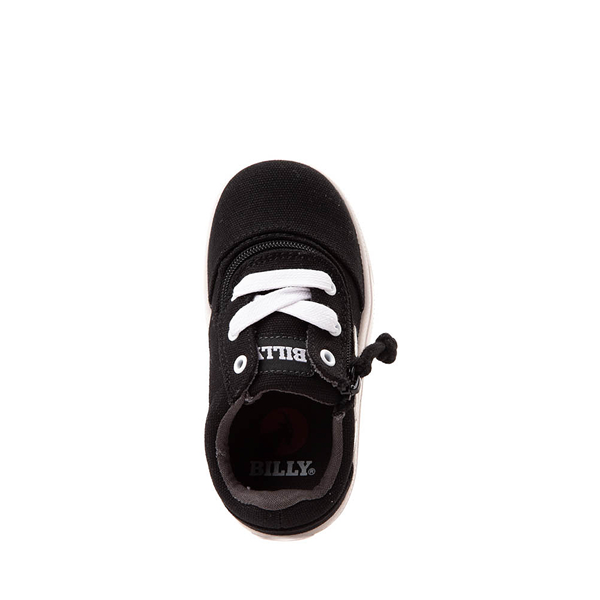 alternate view BILLY CS Low-Top Sneaker - Toddler - Black / WhiteALT2