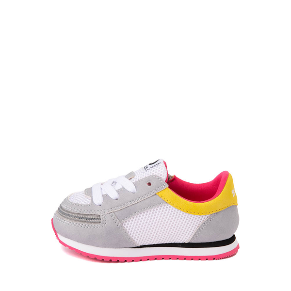 alternate view BILLY Jogger Sneaker - Toddler - Grey / PinkALT1