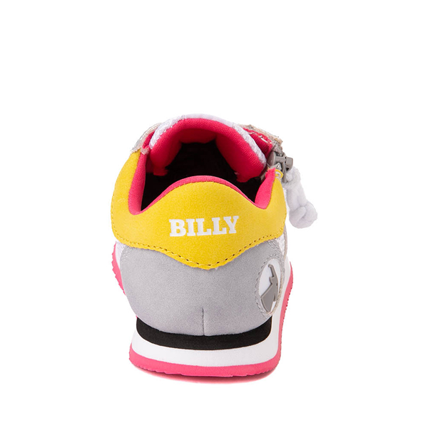 alternate view BILLY Jogger Sneaker - Toddler - Grey / PinkALT4
