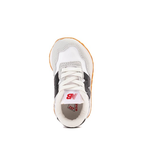 alternate view New Balance 237 Athletic Shoe - Baby / Toddler - White / BlackALT2