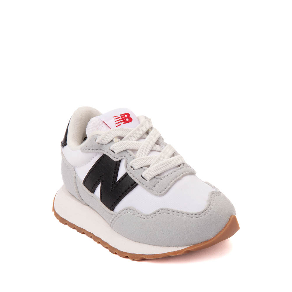 New Balance 237 Athletic Shoe Baby Toddler White Black Journeys