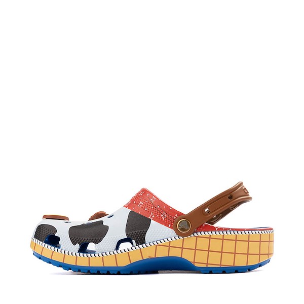 alternate view Toy Story Crocs Sheriff Woody Classic Clog - Blue JeanALT1