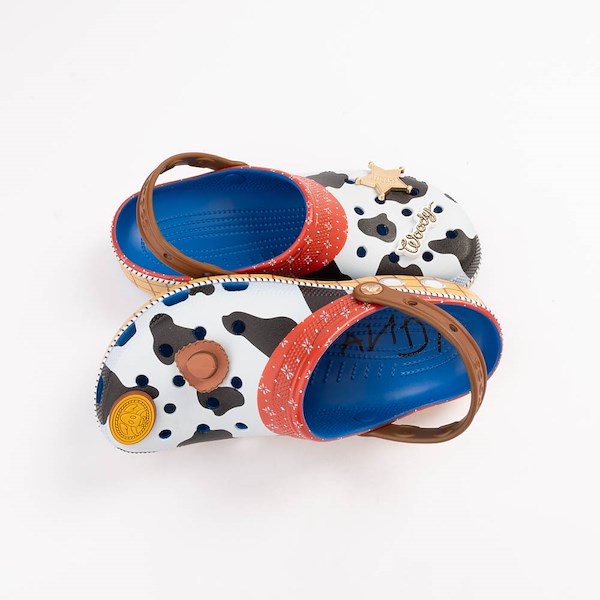 alternate view Toy Story Crocs Sheriff Woody Classic Clog - Blue JeanHERO
