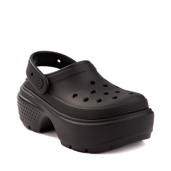 Crocs Stomp Platform Clog - Black | Journeys